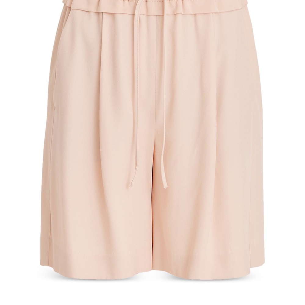 Women's Tan Drawstring Shorts